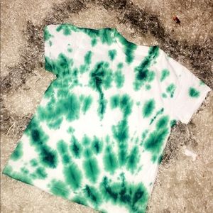 tie dye crop tops/shirts